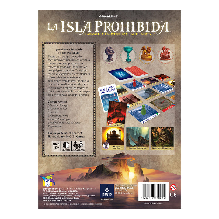 Juego De Mesa La Isla Prohibida Estrategia Roles