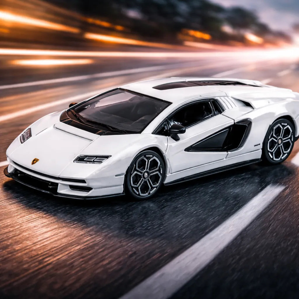 Carro 1:43 Lamborghini Countach Lpi 800 Blanco