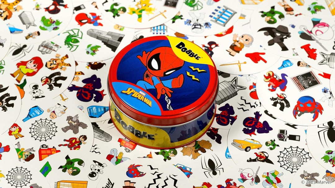 Juego De Mesa Dobble Spiderman Estrategia Para Niños Familia