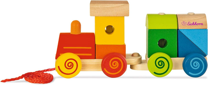 Juguete Interactivo Tren De Madera Con Sonido