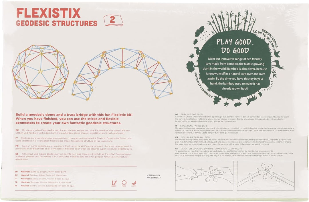 Juego Estructuras Geodésicas Motricidad Niños