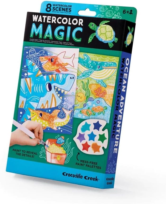 Juego Pintura Mágica  Aventuras Océano Niños