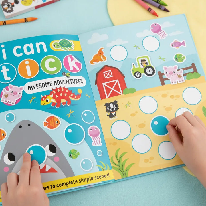 Libro De Actividades Stickers Yo Puedo Hacerlo