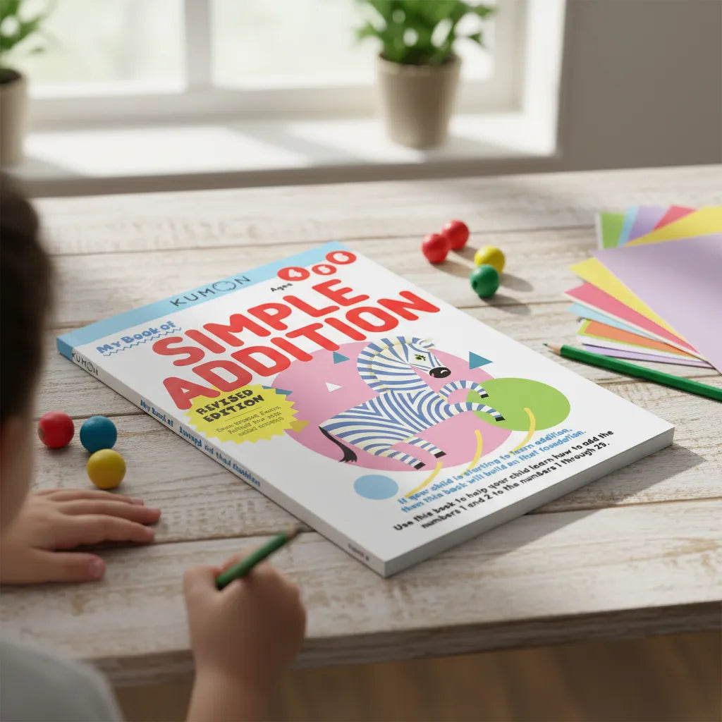 Libro Kumon Mi Libro De Sumas Simples En Ingles Para Niños
