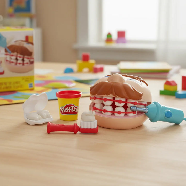 Juego Didáctico Play-doh Mini Dentista Para Niños