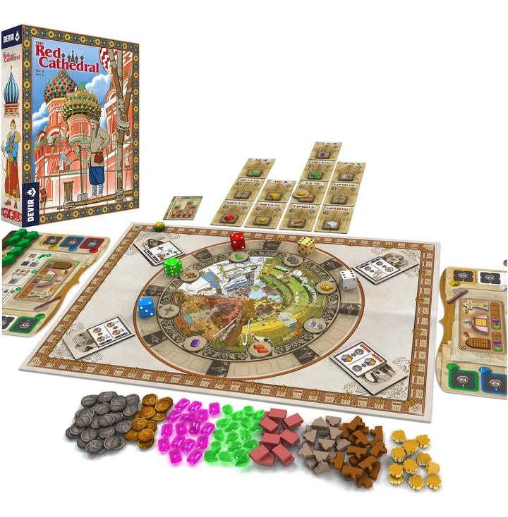 Juego de Mesa La Catedral Roja Familiar
