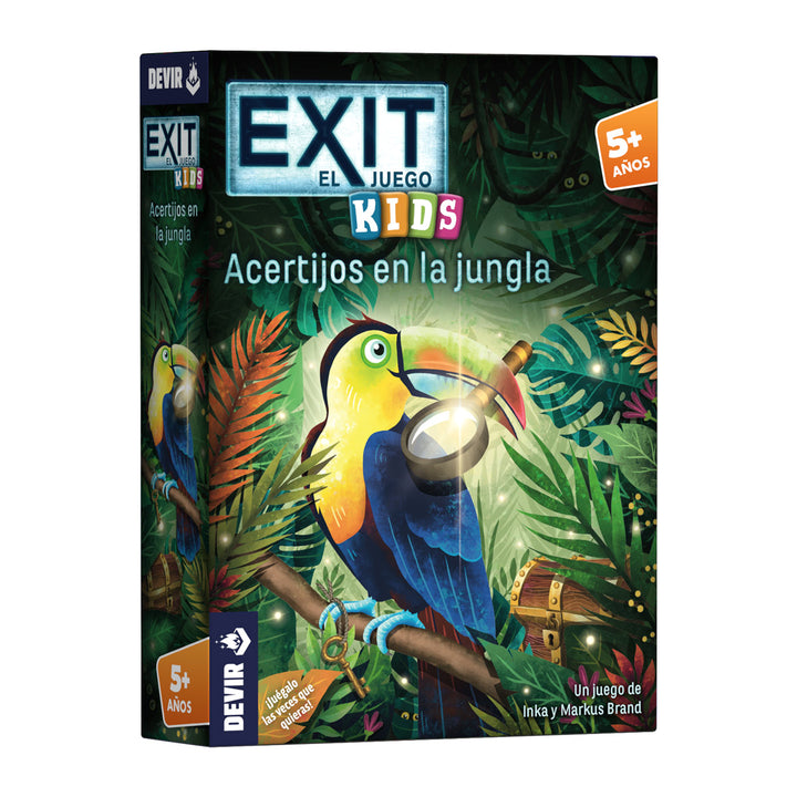 Juego De Mesa Acertijos En La Jungla Para Niños