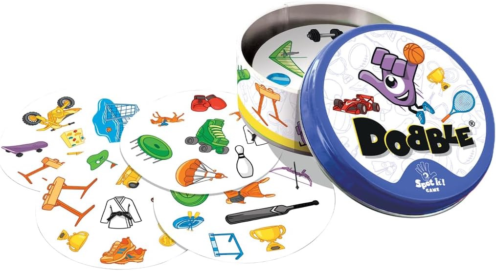 Juego De Mesa Dobble Eco Sleeve Para Niños Familia