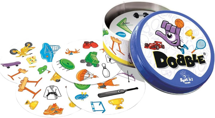 Juego De Mesa Dobble Eco Sleeve Para Niños Familia