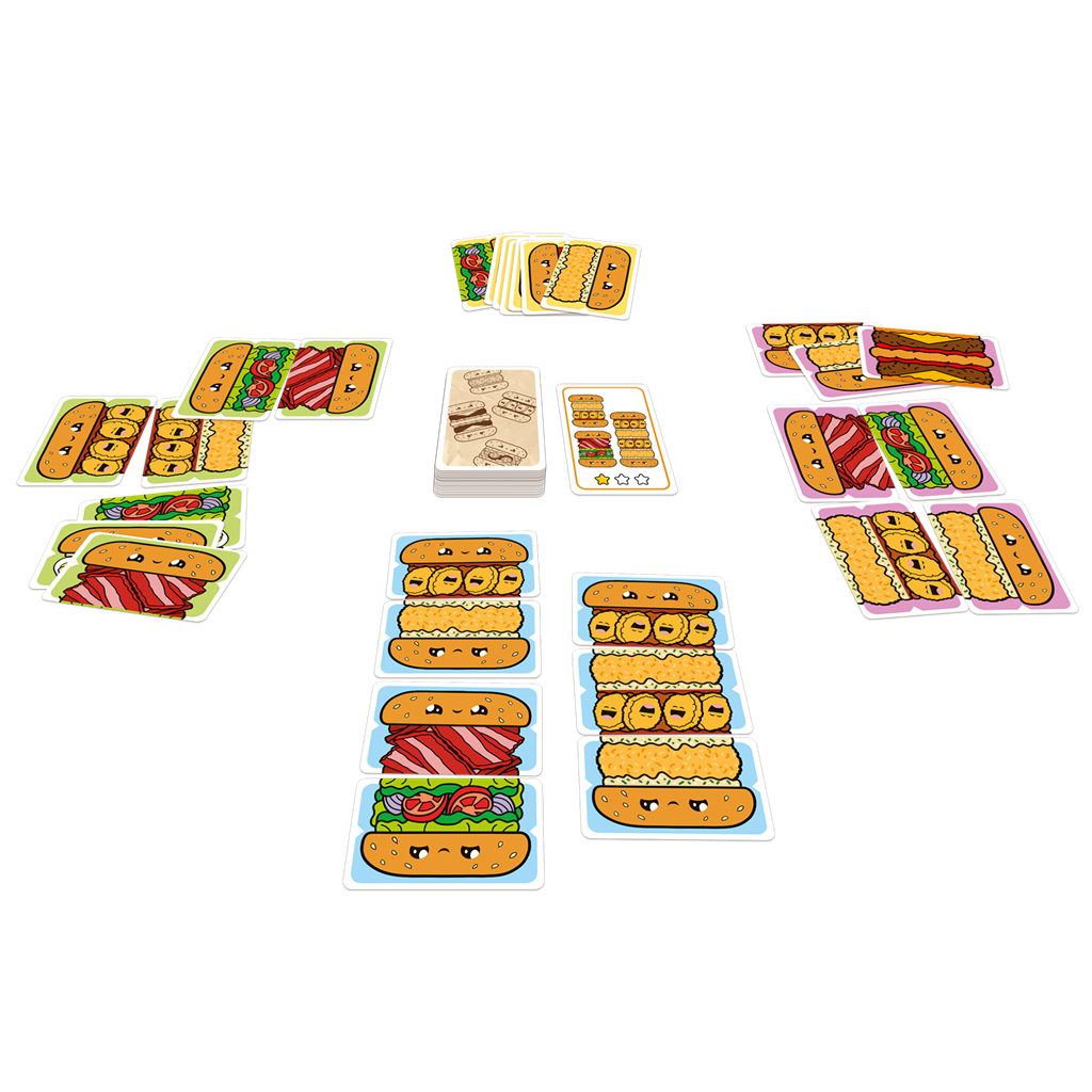 Juego Competitivo Burger ¡ya! Para Niños