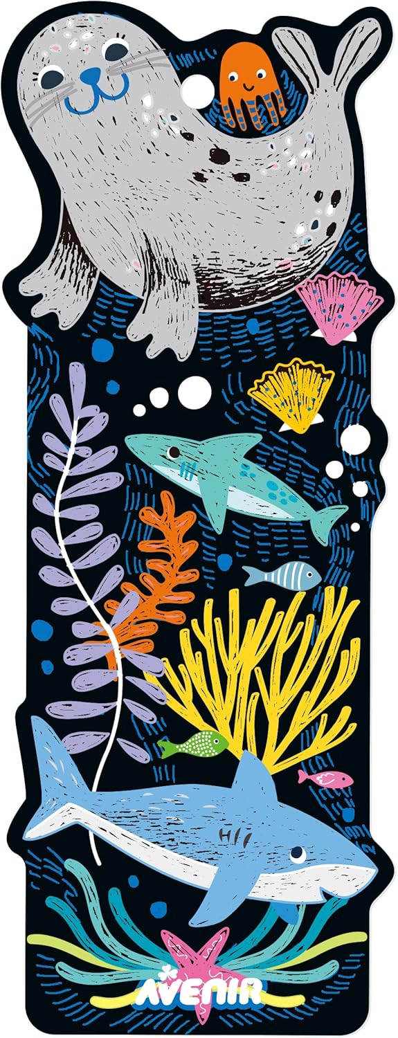 Juego Marcadores Animales Marinos Para Niños