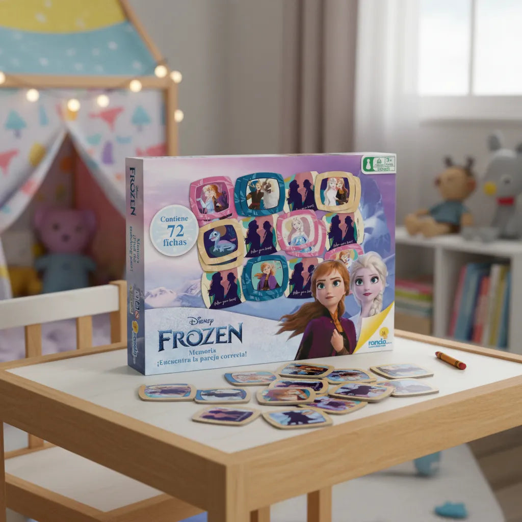 Juego De Mesa Memoria Edición Frozen Niñas