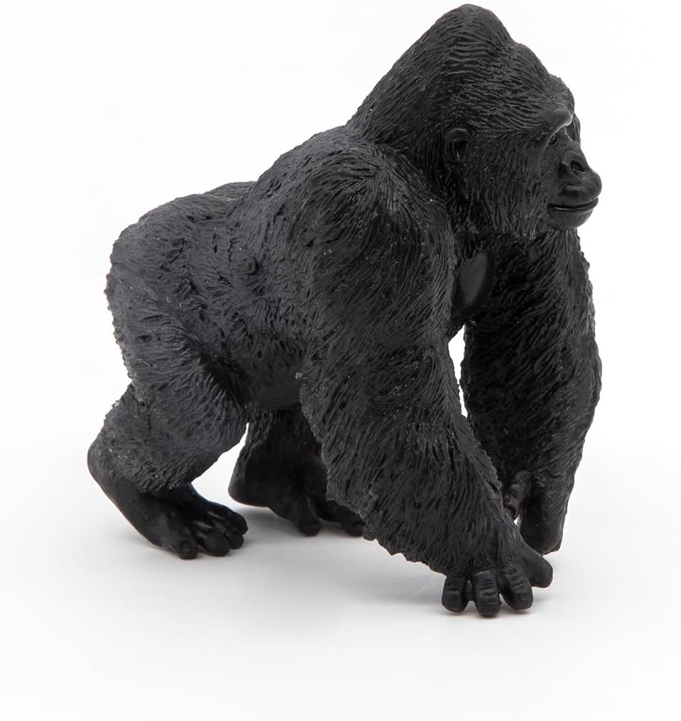 Figura Coleccionable Gorila Pintada A Mano papo