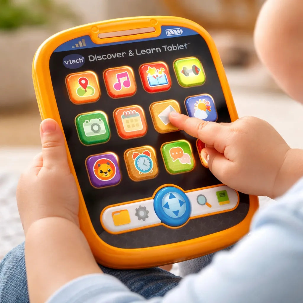 Juguete Peque Tablet Bilingüe Happy Play Bebés