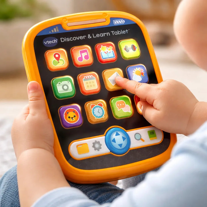 Juguete Peque Tablet Bilingüe Happy Play Bebés