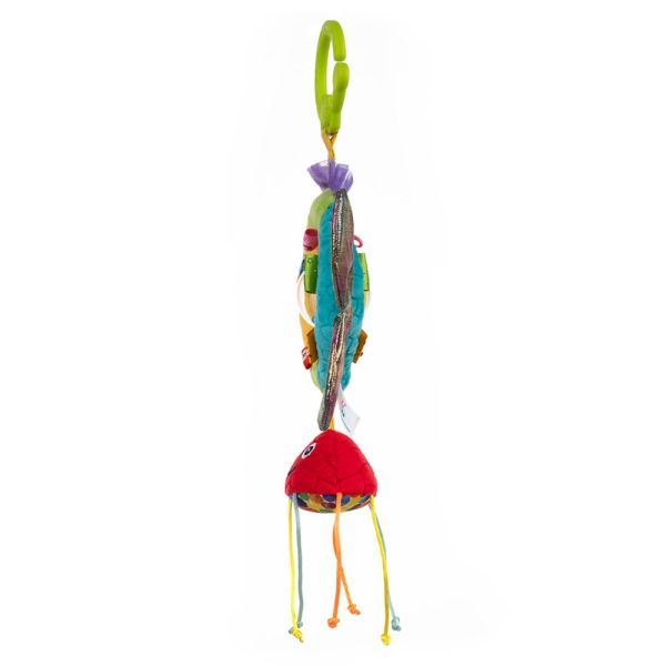 Juguete Bebe Peluche Pez Sensorial Mordedor
