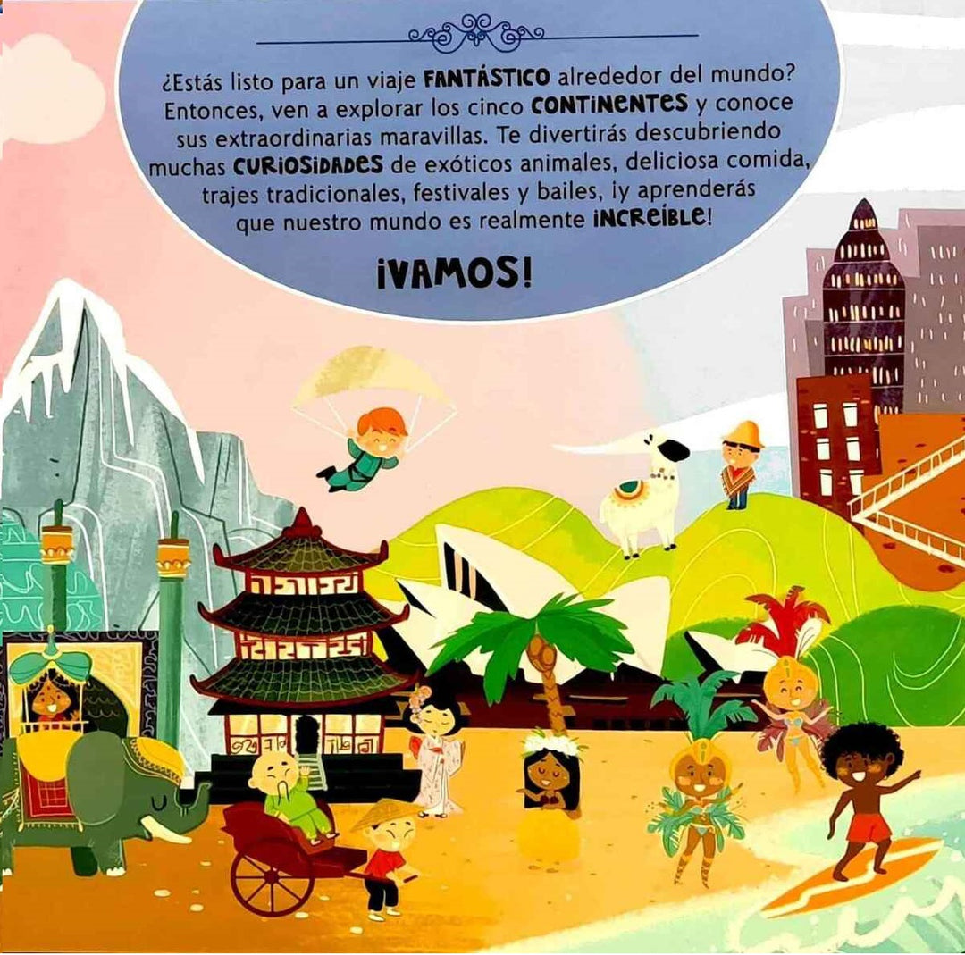 Libro Mi Primer Atlas Mundial Niños