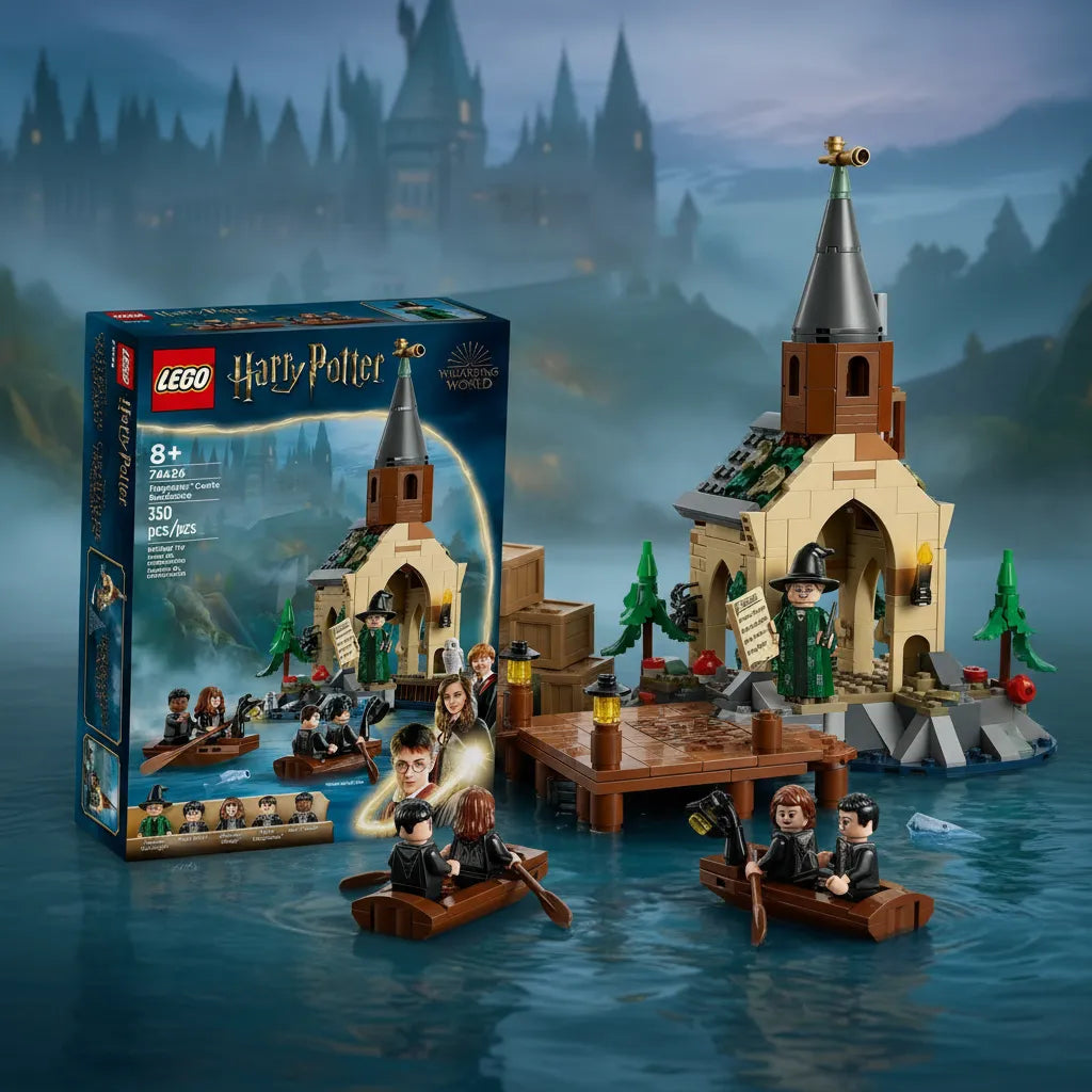 Lego Armatodo Cobertizo De Hogwarts 350 Piezas Niños