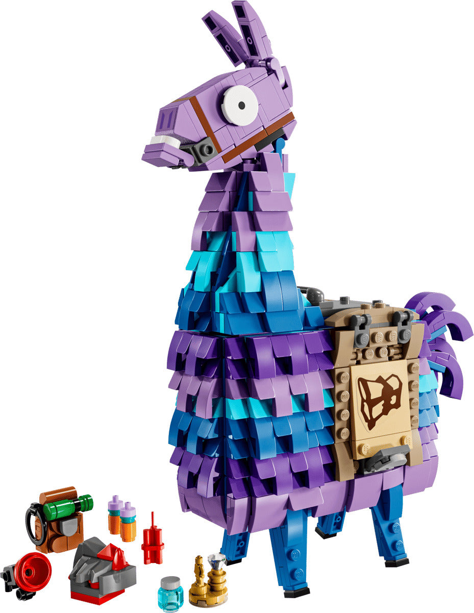 Juego Construcción Fortnite Llama De Suministro 691 Piezas