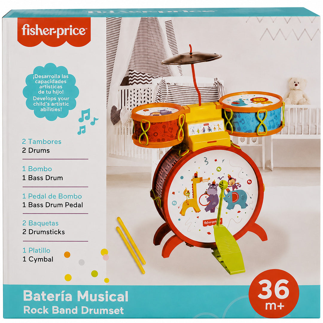 Juguete Batería Musical Fisher-price Rock Niños