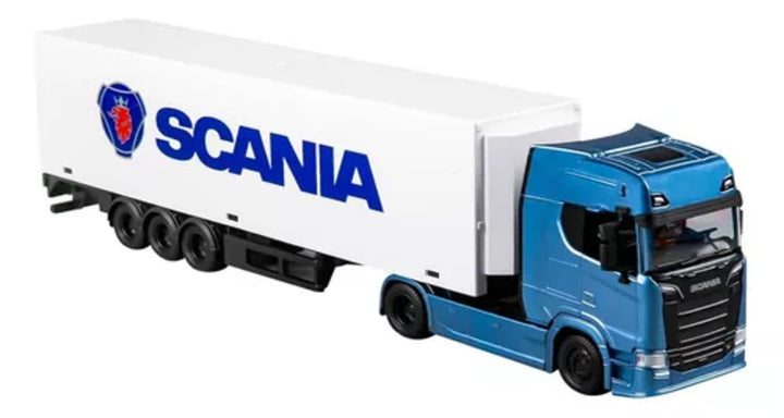 Camión Con Trailer Escala 1/43 Bburago