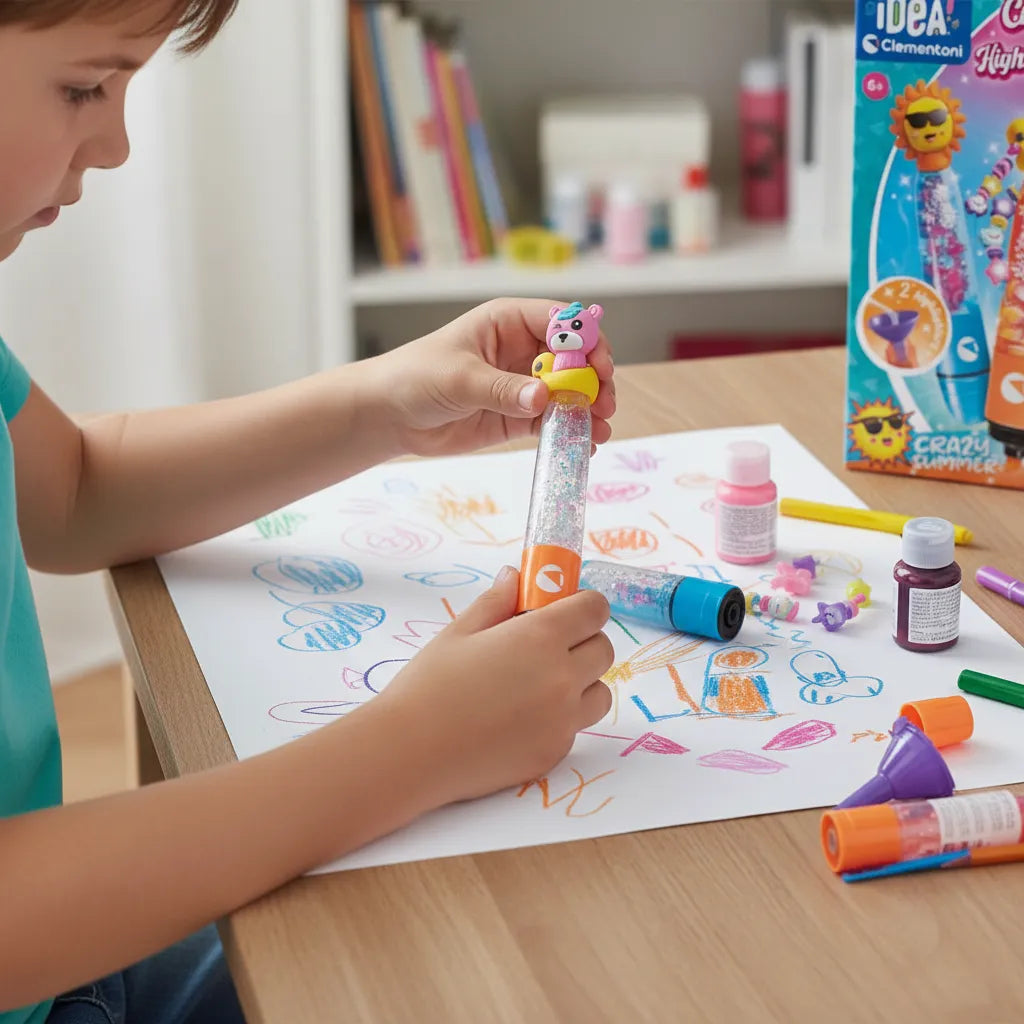 Set Ciencia Crea Tus Resaltadores Clementoni Para Niños