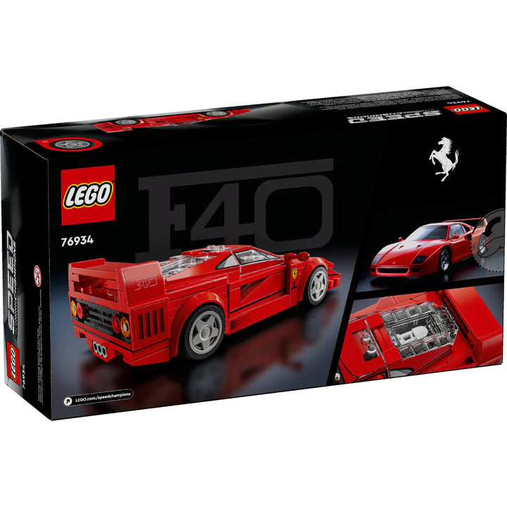 Lego set Construcción Ferrari F40 230 Piezas niños