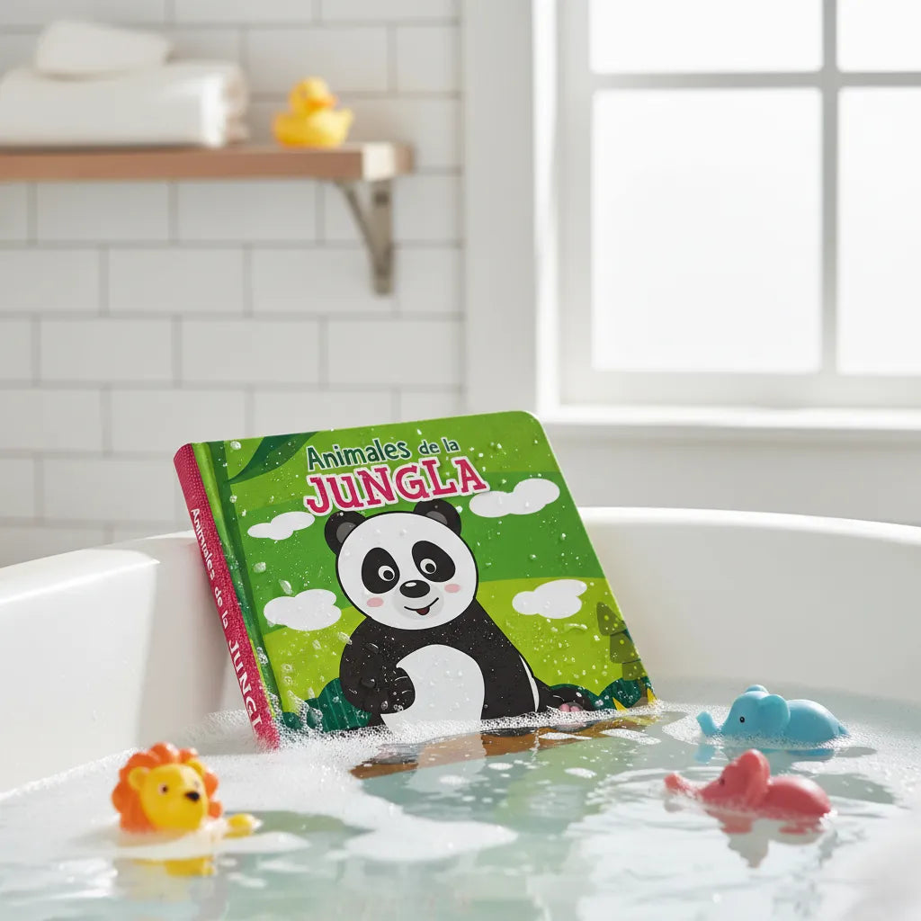 Libro Hora Del Baño Animales Cambia De Color bebés