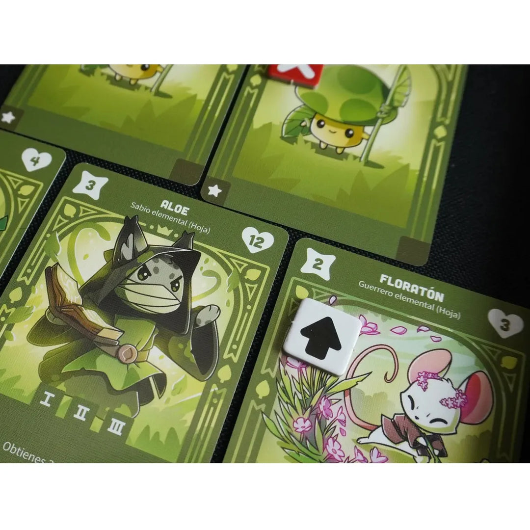 Juego De Mesa Dominio De Los Elementos Estrategia Niños