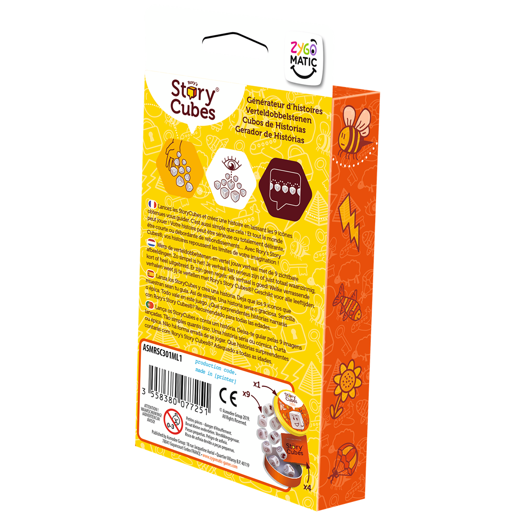 Juego De Mesa Juego Story Cubes Dados Niños