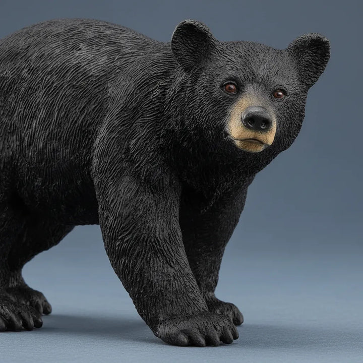 Figura Oso Negro Pintada A Mano Schleich