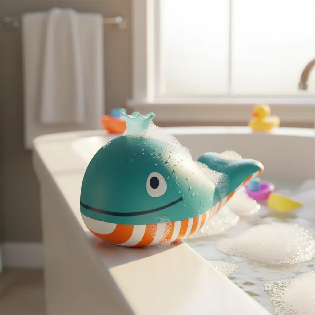 Juego Para El Baño Ballena De Burbujas