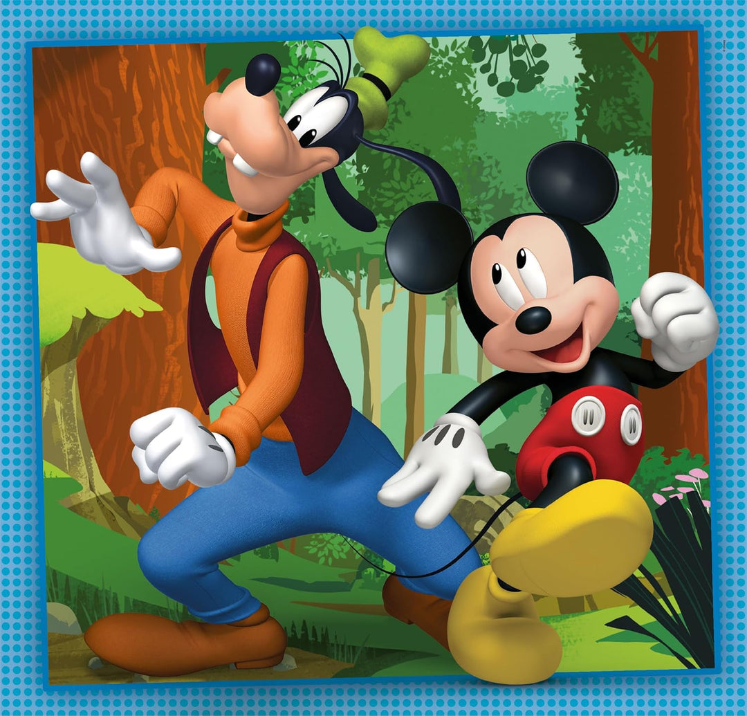 Rompecabezas 3x48 Piezas Mickey Para Niños