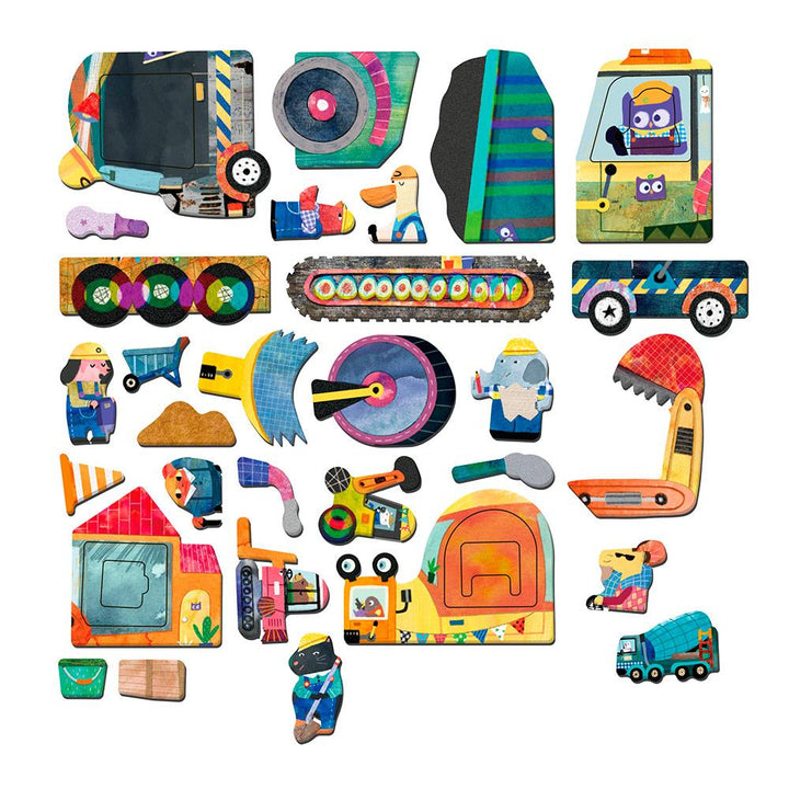 Juego Construcción Magnéticos Para Niños