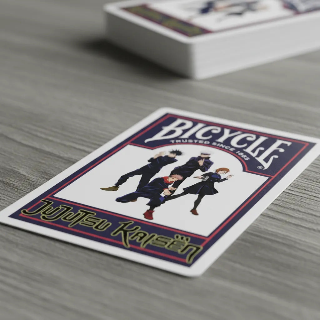 Cartas Bycycle Diseño Jujutsu Kaisen Para Adultos