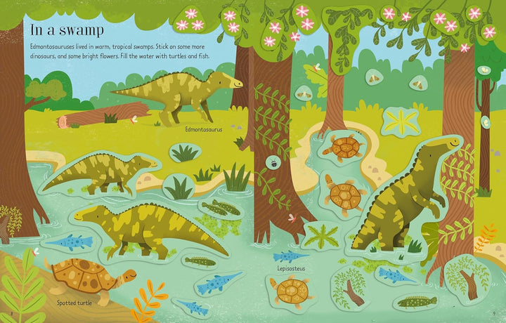 Libro Primer Libro De Stickers De Dinosaurios Para Niños