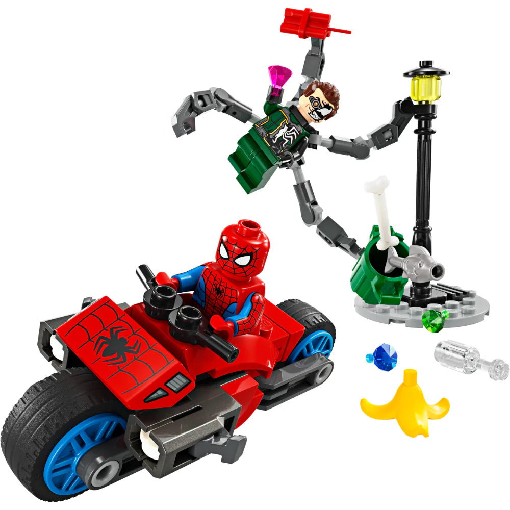 Lego set Construcción Spider-man 77 Piezas Niños