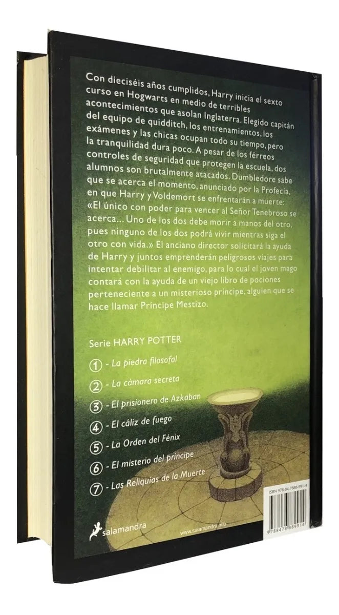 Libro Harry Potter Y El Misterio Del Príncipe Niños