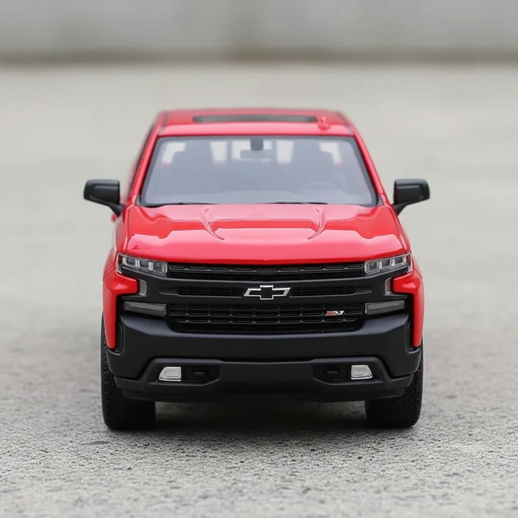 Carros Coleccionable 1/36 Chevrolet Silverado Z71 Rojo