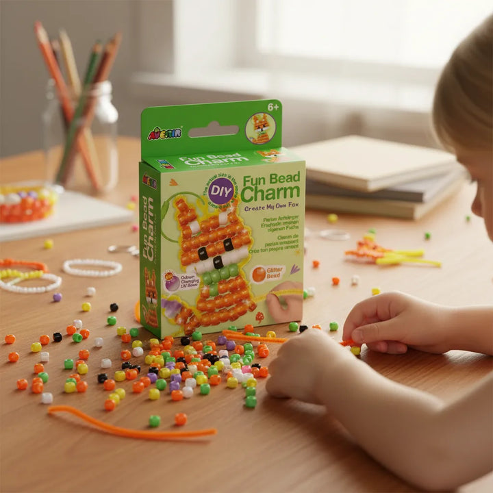 Juego Crea Llavero zorrito Para Niños
