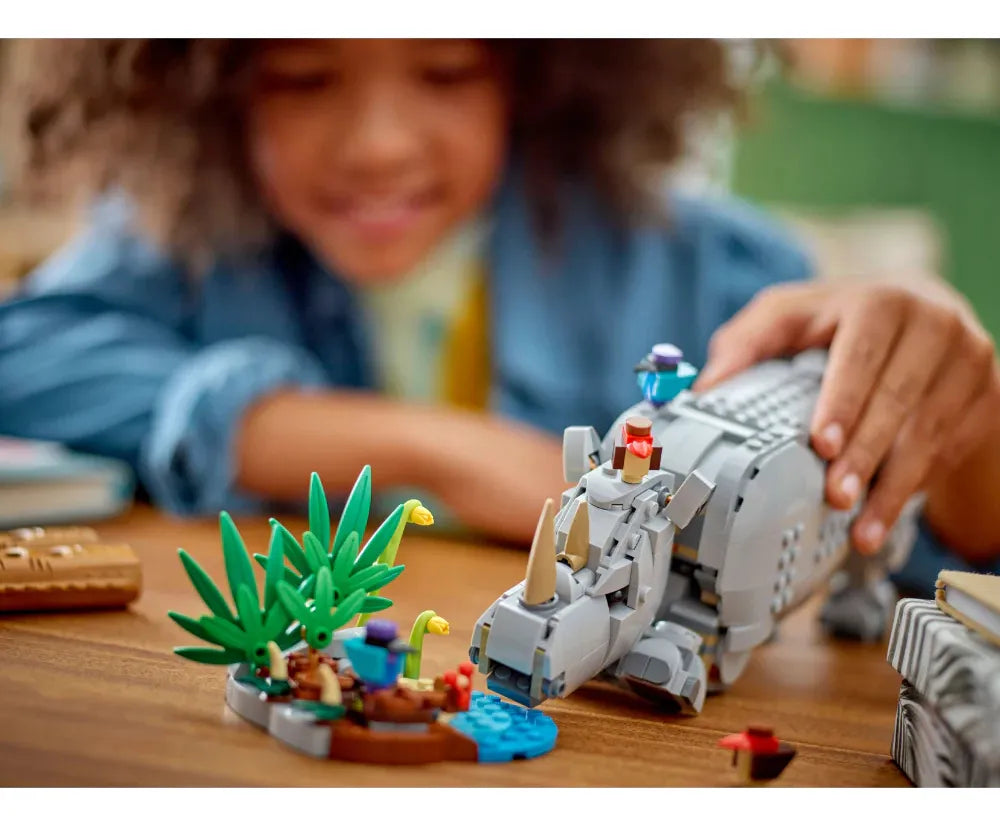 Juego Lego Creator 3 En 1 Rinoceronte