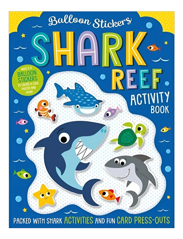 Libro De Actividades Con Stickers Animales Del Mar