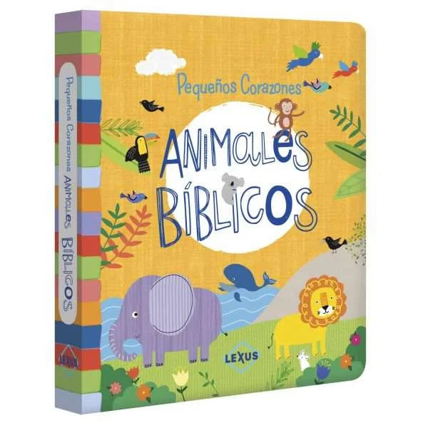 Libro Ilustrado Animales Bíblicos Pequeños Corazones Niños