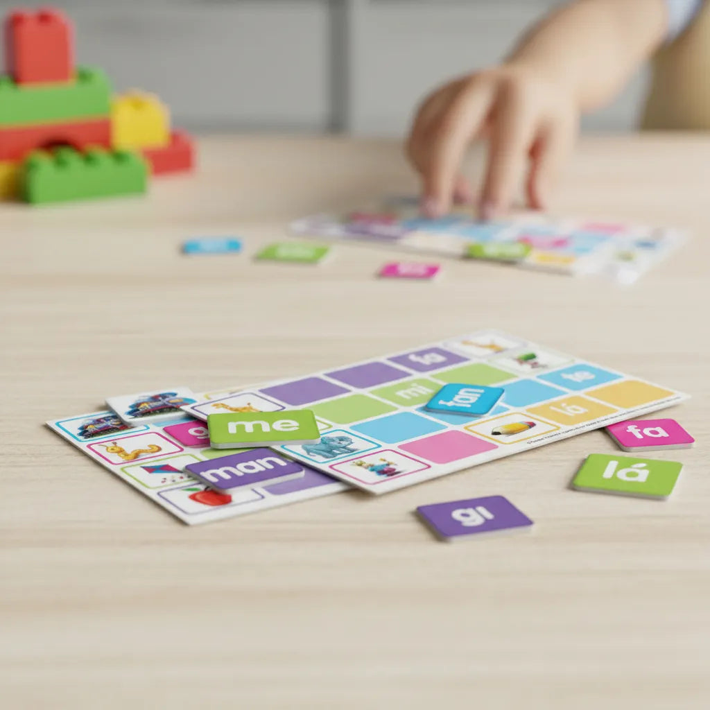 Juego Didactico Loteria Las Silabas Ronda