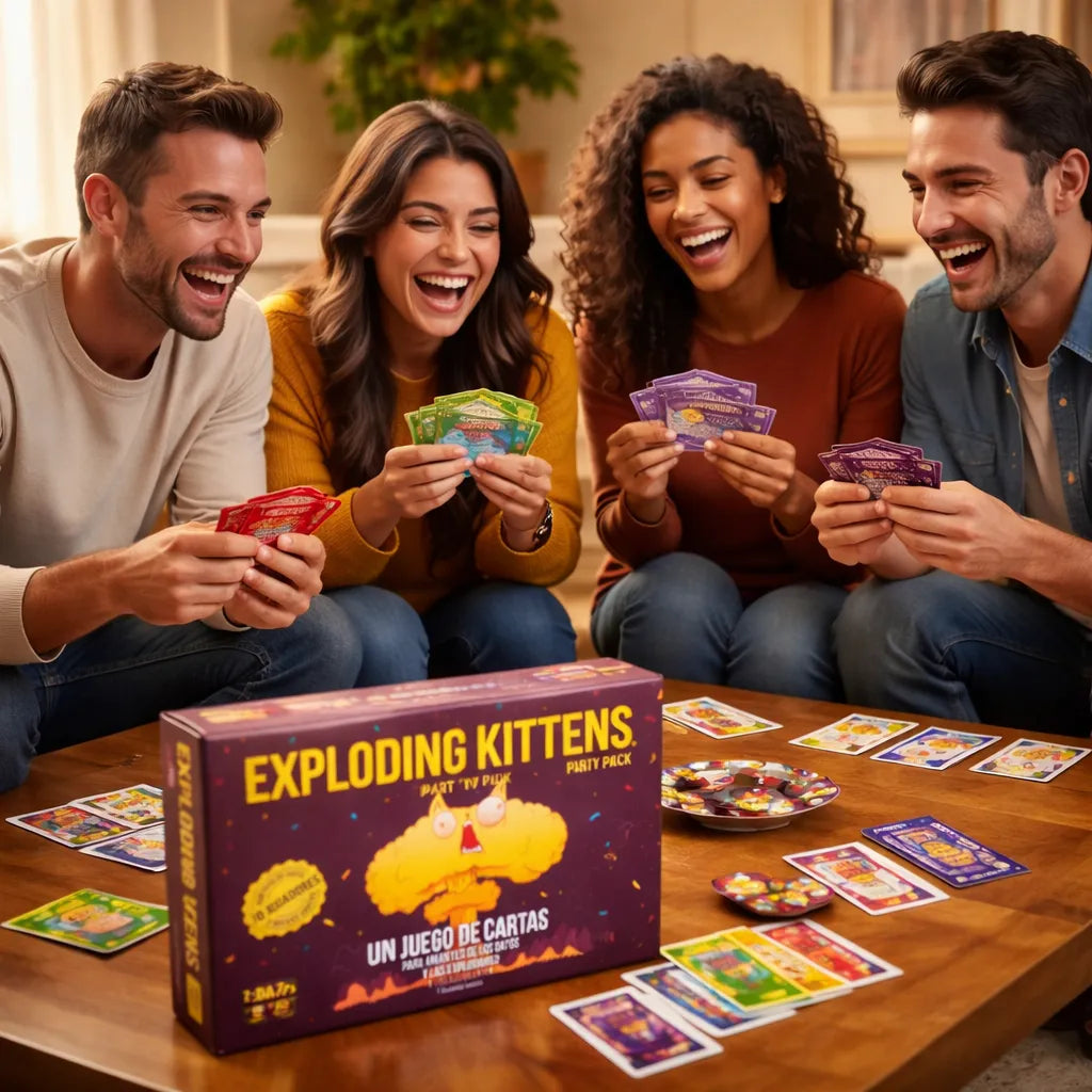 Juego De Mesa Exploding Kittens Party Pack Original Niños