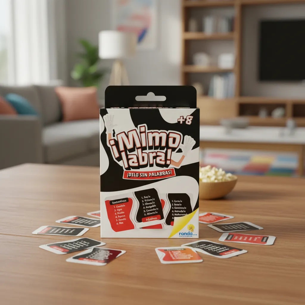 Juego De Mesa Mímica Mimolabra Para Familia