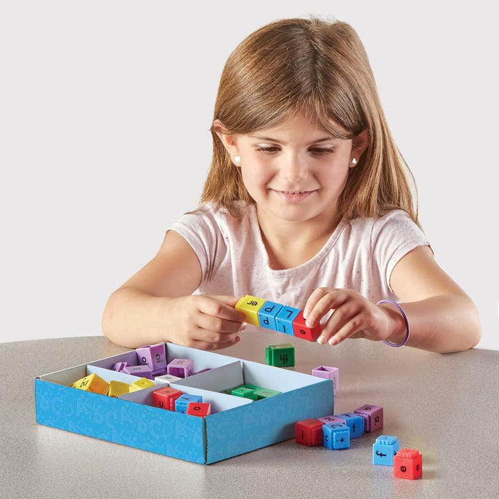Juego Set  De Bloques Prefijos Y Sufijos Para Niños
