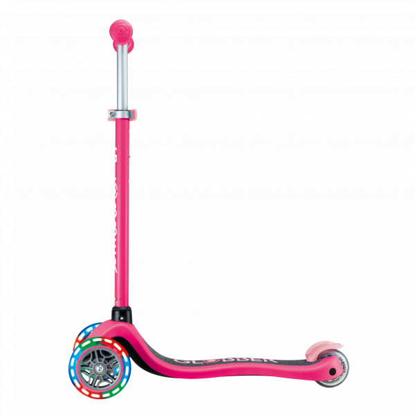 Patineta Primo Lights Fucsia Luces Led Para Niños