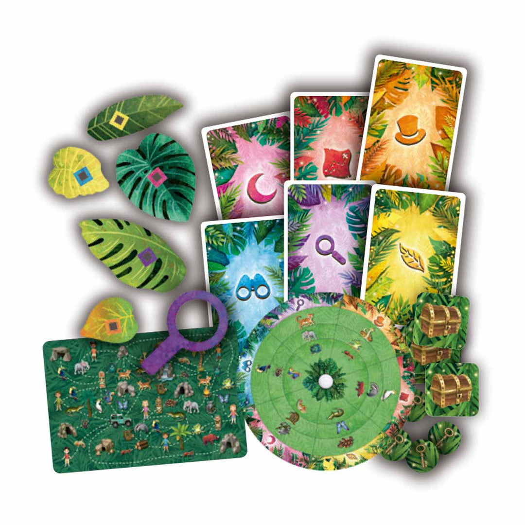 Juego De Mesa Acertijos En La Jungla Para Niños