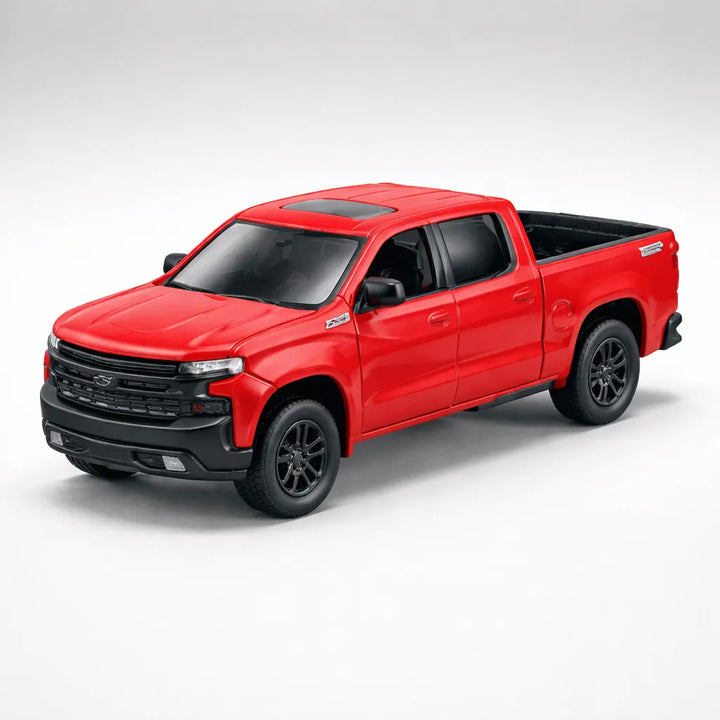Carros Coleccionable 1/36 Chevrolet Silverado Z71 Rojo